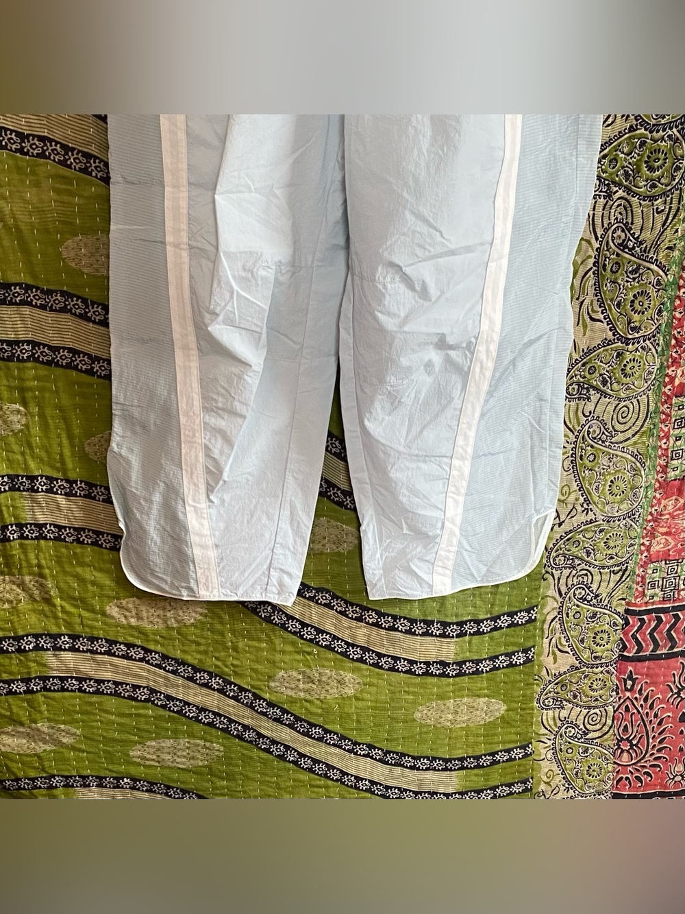 NWT FP Movement Arctic Snow Blue The Champ Is Here Barrel Leg Pants Size Medium - Picture 6 of 16